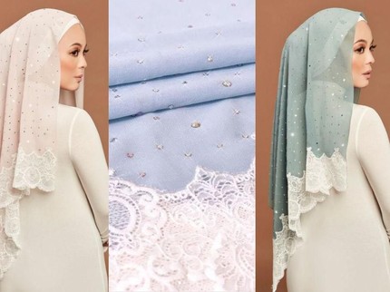5 Model Hijab Berharga Fantastis, Termahal Rp165 Juta