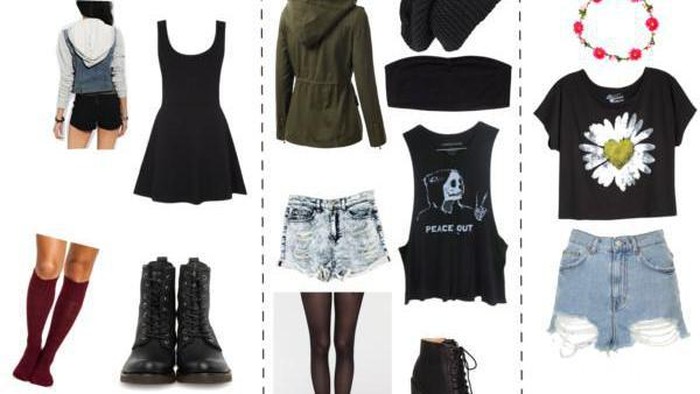 Tampil Girly Menggunakan Edgy Floral Outfit