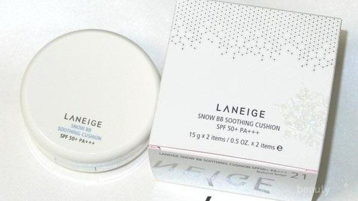 Review Pengguna: Laneige Snow BB Soothing Cushion