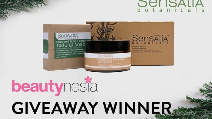 [GIVEAWAY ALERT] 5 Pemenang Beautynesia Giveaway Berhadiah Sensasia Botanicals