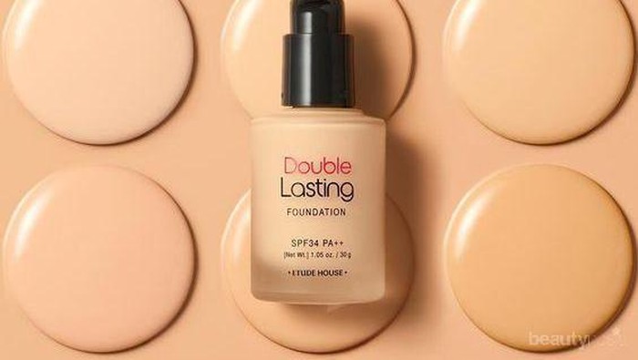 Review : Etude House Double Lasting Foundation, Tutupi Ketidaksempurnaan di Wajah dengan Sempurna!