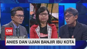 VIDEO: Ada 'Luka', Sebabkan Anies Selesaikan Banjir Sendiri