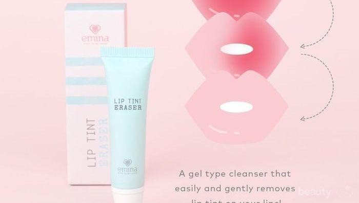 Gak Bikin Bibir Kering! Ini Cara Mudah Hapus Sisa Lip Tint Pakai Produk Baru Emina