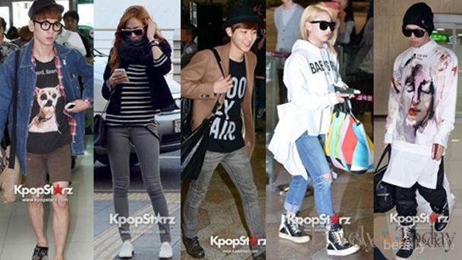 Airport Fashion Terbaik Idola Kpop Bagian 1