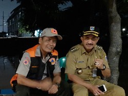 BPBD DKI: Pintu Air Pasar Ikan Jakut Siaga 2, Masih Posisi Aman