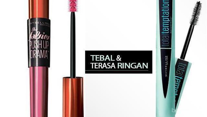 [FORUM] Maybelline Push Up Drama vs Temptation, Mana yang Bikin Bulu Mata Badai?
