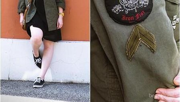 Gaya Keren & Stylish ala Army Look