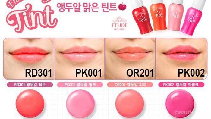 4 Produk Lip Tint Pilihan di Bawah Rp100 Ribu