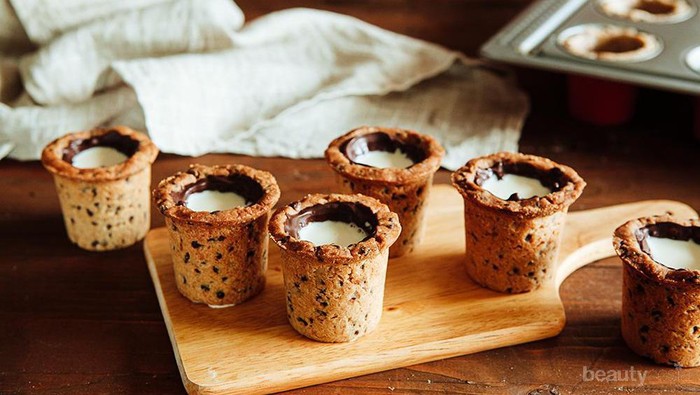 Resep Cookie Shot ala Dominique Ansel
