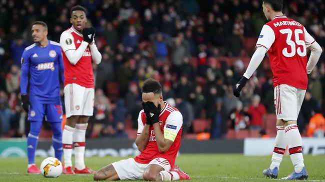 FOTO: MU Pesta Gol, Arsenal Tersingkir dari Liga Europa