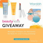 [GIVEAWAY ALERT] Ikutan Giveaway Beautynesia, Menangkan 4 Produk Wardah Gratis!