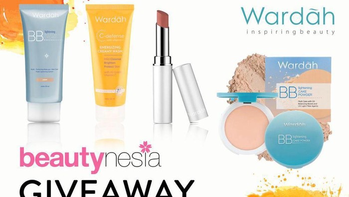 [GIVEAWAY ALERT] Ikutan Giveaway Beautynesia, Menangkan 4 Produk Wardah Gratis!