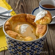Tren Makan Chiffon Cafe Dengan Sendok dari Jepang