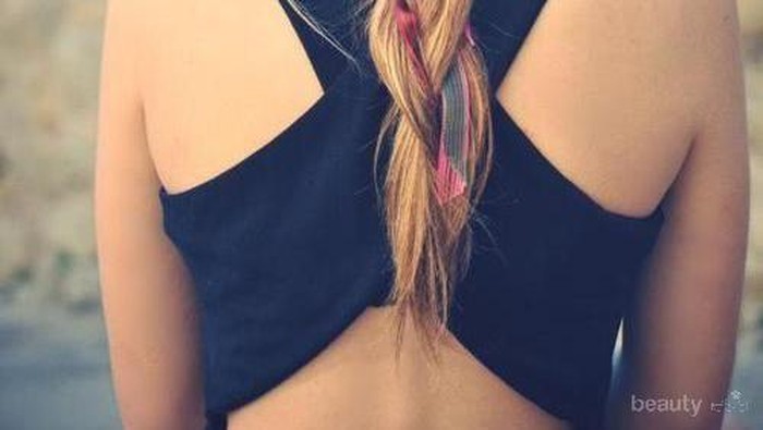 Gaya Rambut Bohemian yang Simple