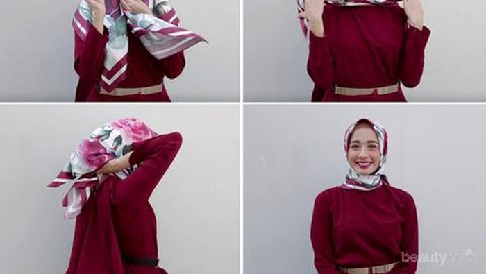 Ladies, Ini 4 Cara Memakai Hijab Segitiga agar Tampilan Lebih Stylish!
