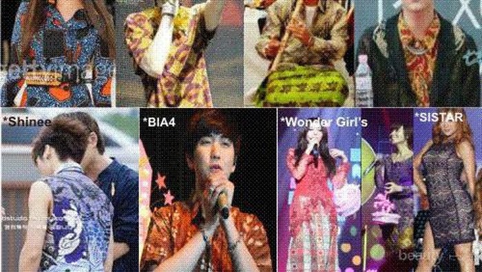Idol K-Pop Tampil Stylish Dengan Batik