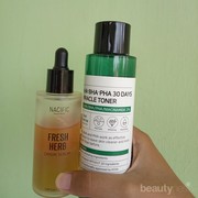 [FORUM] Kenapa pakai Toner Some By Mi dan Serum Nacific Fresh Herb secara bersamaan bikin aku pusing? Ada yang ngalamin juga?