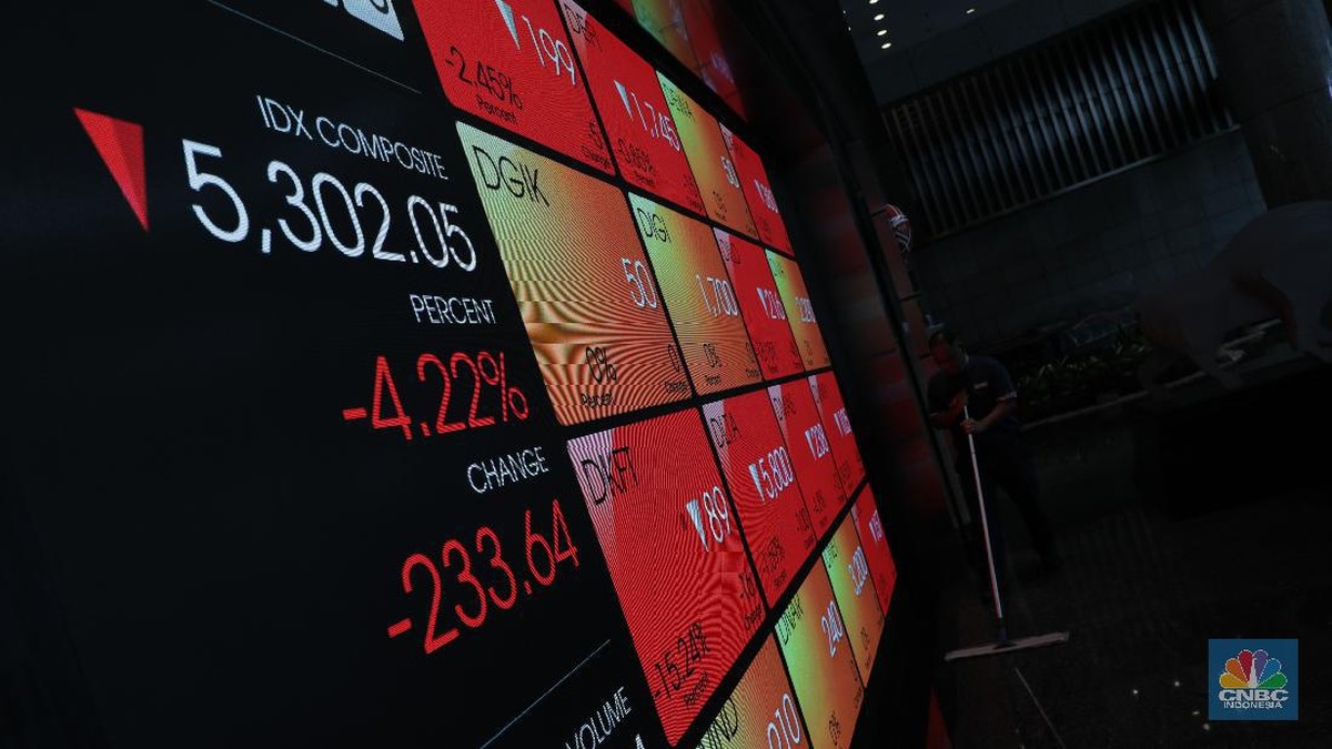 IHSG Sesi I Parkir di Zona Merah, Turun 0,5% ke Level 6.263