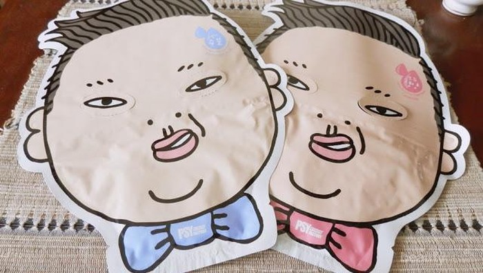 Mask Sheet dengan Desain Lucu dan Unik