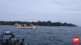 188 WNI ABK World Dream Tiba di Pulau Sebaru Kecil