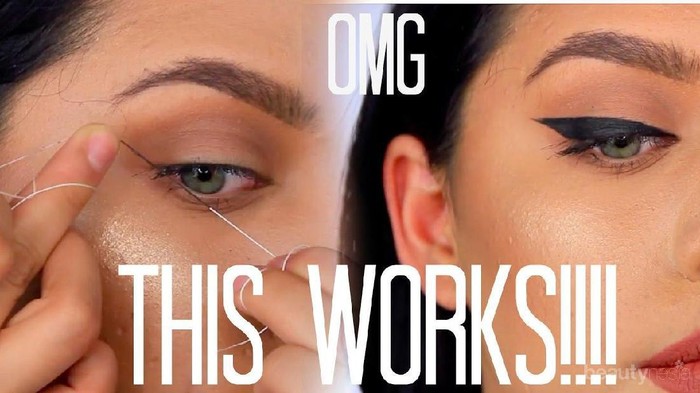 [FORUM] Bikin cat wing pakai selotip ternyata gampang, pernah coba ga ladies?