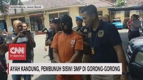 VIDEO: Ayah Kandung, Pembunuh Siswi SMP di Gorong-gorong