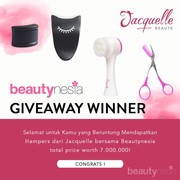[GIVEAWAY ALERT] 20 Pemenang Beautynesia Giveaway Jacquelle, Intip di Sini Ya!