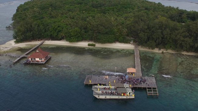 Pasien corona 6 sudah dinyatakan negatif, namun tak mau pulang karena menunggu 68 rekannya sesama ABK Diamond Princess selesai observasi di Pulau Sebaru Kecil.