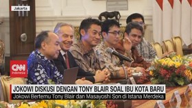 VIDEO: Jokowi Diskusi Dengan Tony Blair Soal Ibu Kota Baru