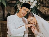 7 Foto Mewahnya Pernikahan Artis Malaysia, Weedding Cake-nya 