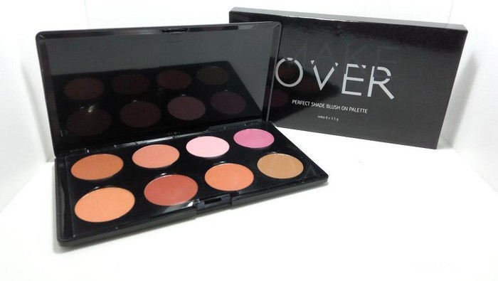 Blush On Palette Praktis Keluaran Make Over Indonesia yang Bikin Kamu Hemat Budget! (Review)