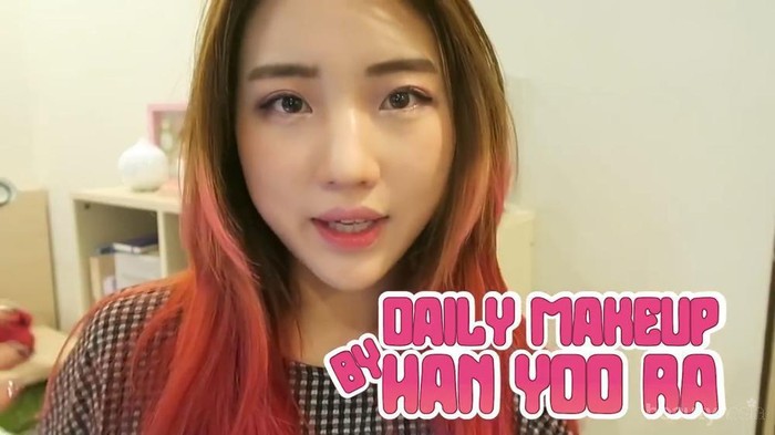 Tutorial Daily Korean Makeup by Vlogger Han Yoo Ra