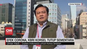 VIDEO: Efek Corona, KBRI Korsel Tutup Sementara