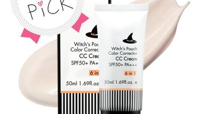 Witch's Pouch, CC Cream Korea dengan 6 Keunggulan Atasi Kulit Kusam