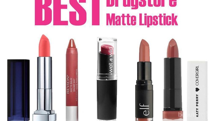 7 Matte Lipstick Drugstore Terfavorit Wajib Kamu Punya di 2016
