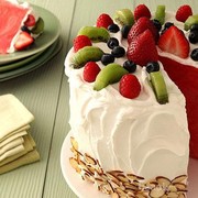 Segar dan Manis, Cara Membuat Cake Semangka