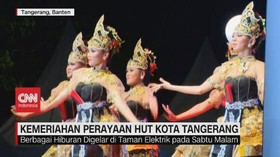 VIDEO: Kemeriahan Perayaan HUT Kota Tangerang