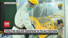 VIDEO: Fasilitas Isolasi Disiapkan di Pulau Pantara
