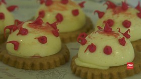 VIDEO: Cegah Ketakutan, Chef Italia Buat Kue Virus Corona