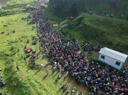 Ranu Manduro di Mojokerto Viral Lagi, Ramainya Seperti Cendol