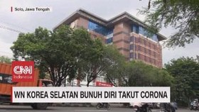 VIDEO: WN Korsel Bunuh Diri Takut Corona di Solo
