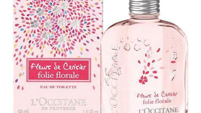 Rangkaian Produk Cherry Blossom Folie dari L'Occitane En Provence