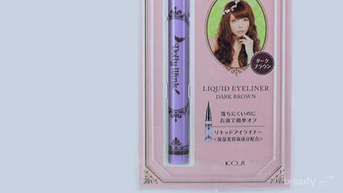 Koji Dolly Wink Liquid Eyeliner Dark Brown (Review)