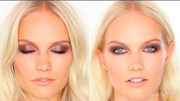 Makeup Gothic Glam Dengan Produk Drugstore