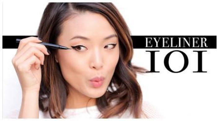 Cara Mudah Membuat Cat Eye Dengan Liquid Liner