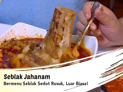 Seblak Jahanam Bermenu Seblak Sedot Rusuk, Luar Biasa!