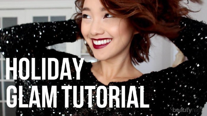 Tampil Glamour Saat Pesta Dengan Metallic Cat Eye