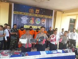 Curi Uang-Laptop di Rumah Kosong Demi Narkoba, 4 Pria di Aceh Ditangkap