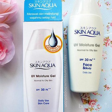 Review: Sunblock Skin Aqua Moisture Gel SPF 30 PA ++