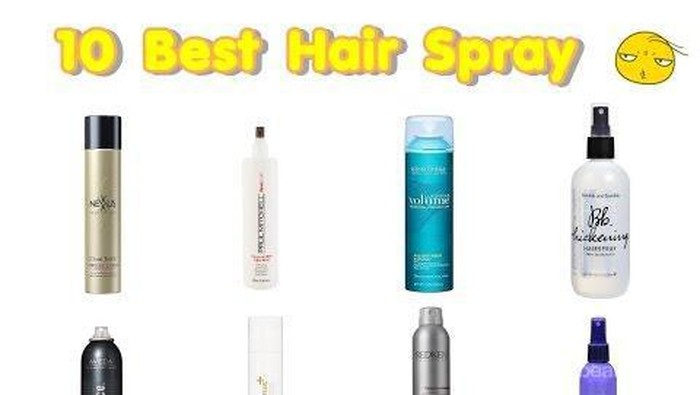 Hair Spray Terbaik untuk Menata Rambut (Bagian 1)